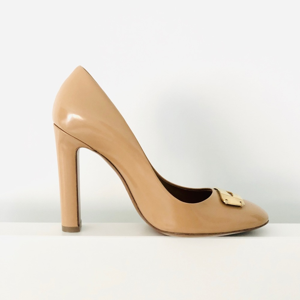 BALLY - brand new beige/tan pumps SIZE 37